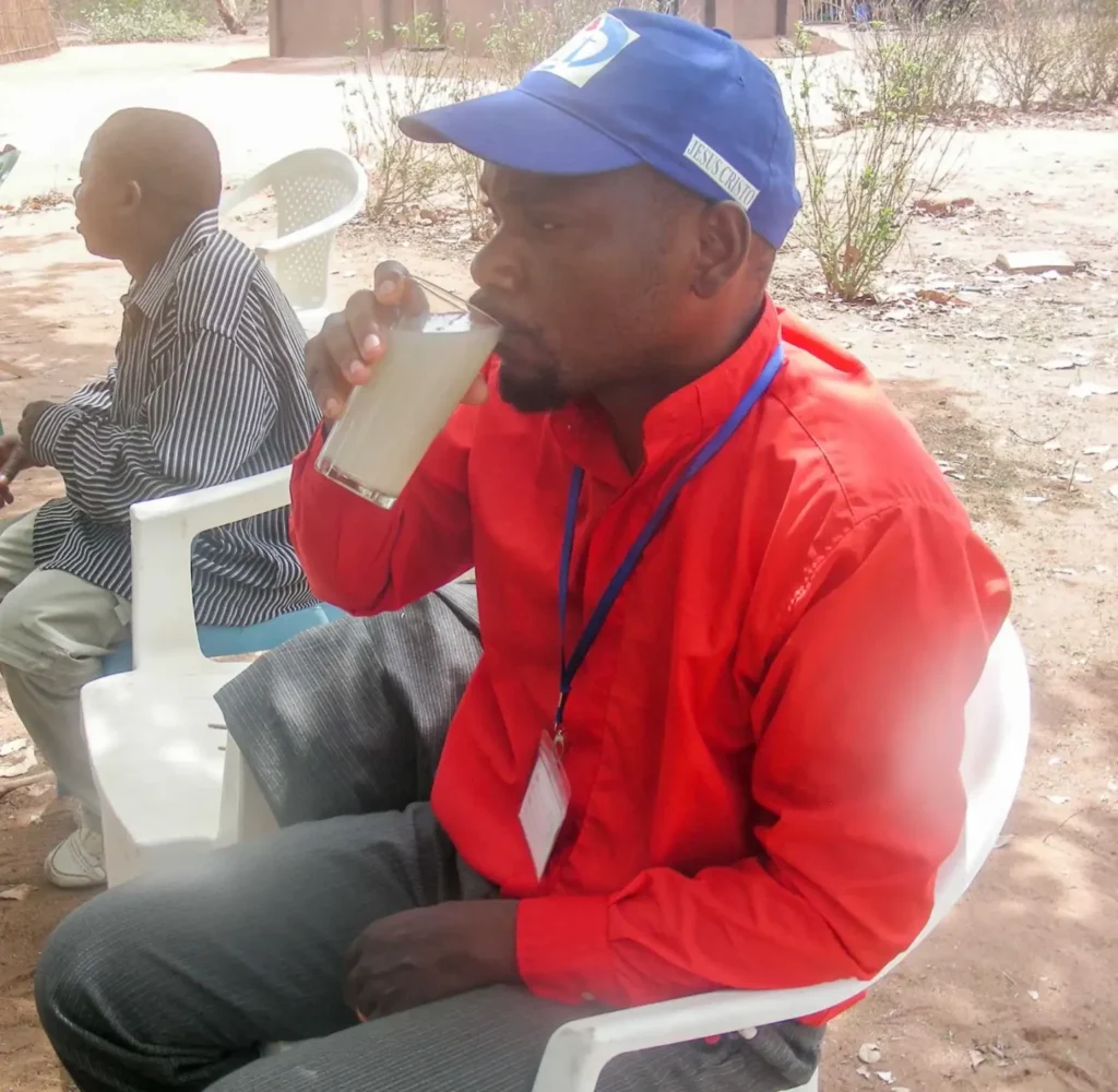 Don't Drink the Water! 1 Pastor Abel Nove, church planting pastor in the capital city of Nampula, drinks unsafe water in a village, and pays the price.